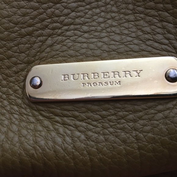 Burberry Prorsum Cabas Sa Medium Trpz Yellow Mustard Nubuck Satchel - Picture 2 of 5